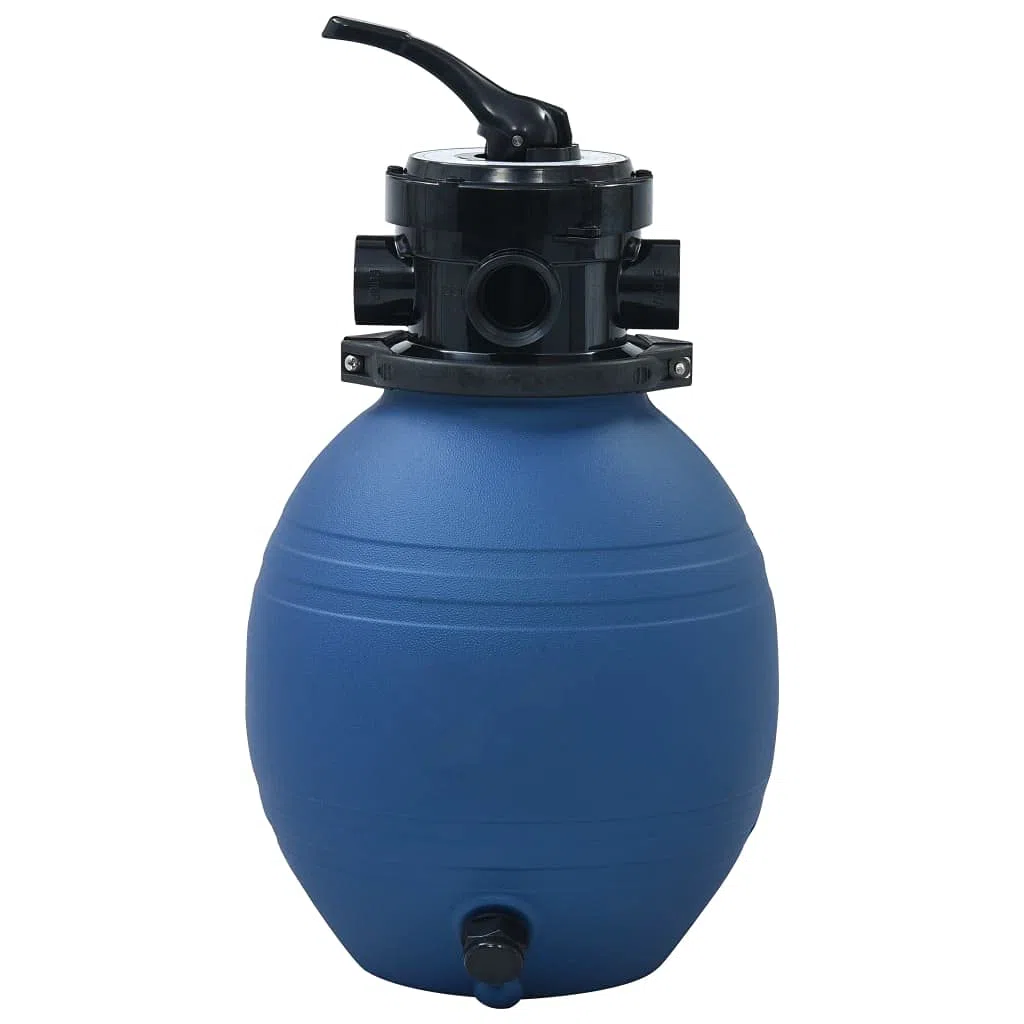 Générique Filtre à Sable pour Piscine avec vanne 4 Positions Bleu 300 mm,Maison & Jardin, Piscine & Spa, Accessoires pour piscines & spas, Filtres pour piscines & spas, (Poids 5.03KG)