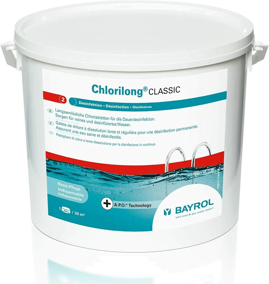 Chlore Bayrol Chlorilong Classic Entretien piscine - 10kg