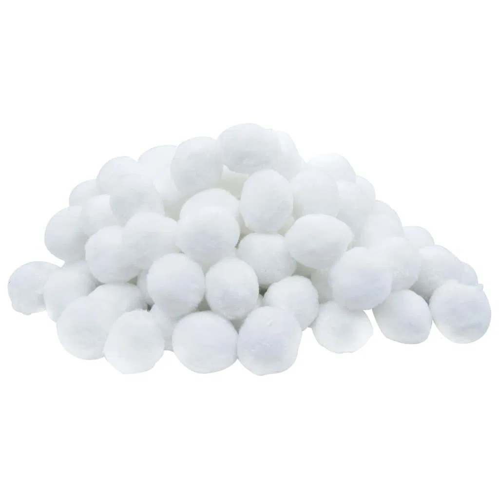 Boules filtrantes de piscine 2100 g, remplacement pour 75 kg de sable filtrant, matériau filtrant efficace pour piscines, diamètre 50 mm