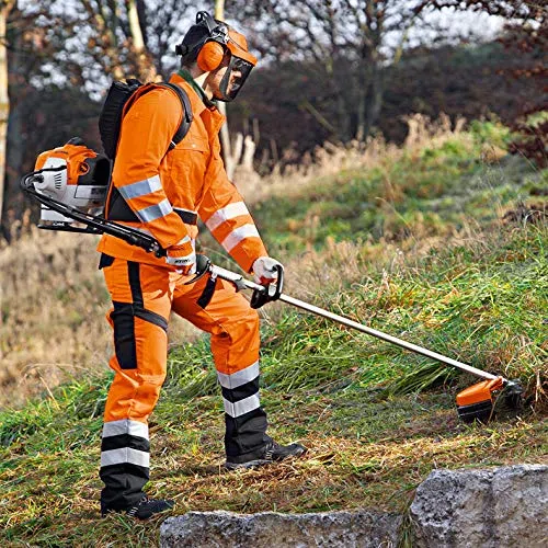 STIHL Débroussailleuse puissante à sac à dos 3 Hp FR 460 TC-E Vert 9E+3 rpm Alimenté au gaz Débroussailleuse