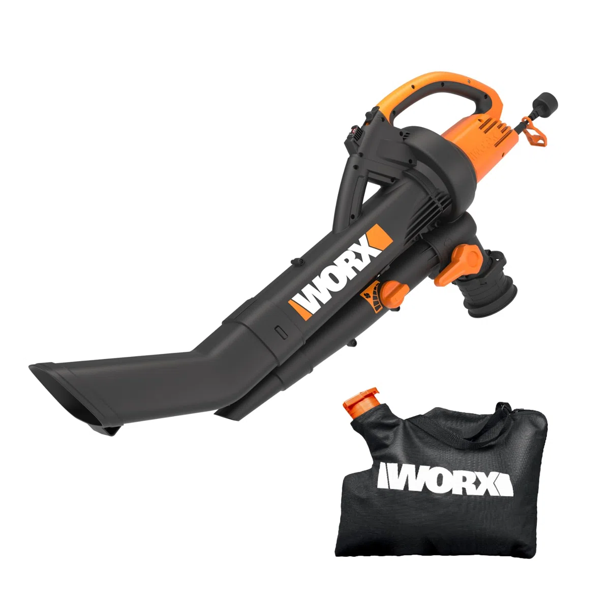 Worx Souffleur/broyeur/aspirateur électrique TriVac WG505