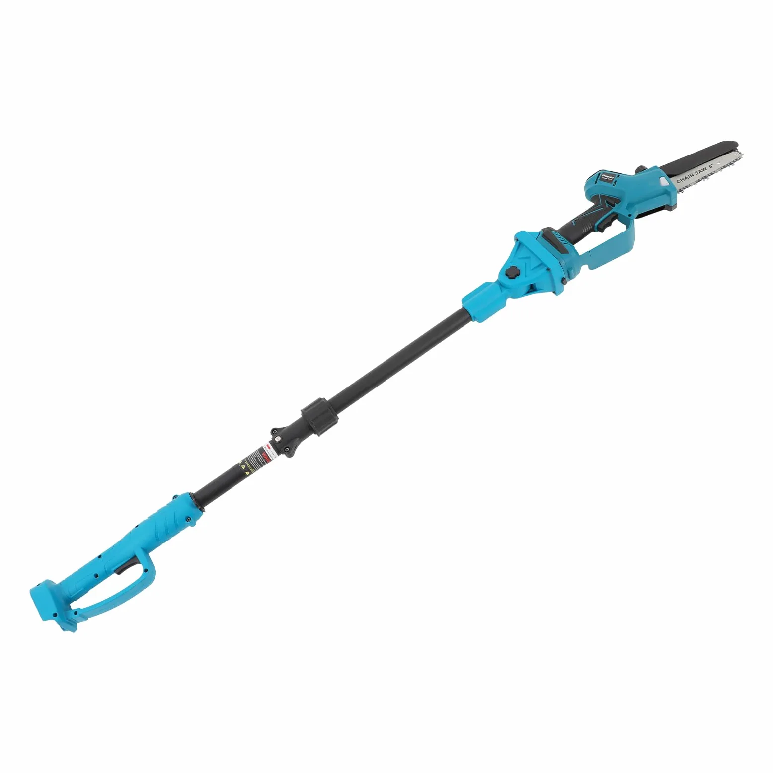 Tronçonneuse sans fil - Tronçonneuse professionnelle - Scie d'élagage télescopique sans fil - Tronçonneuse 6/8" avec rallonge - Scie d'élagage 2 en 1 sans balais - 137-244 cm