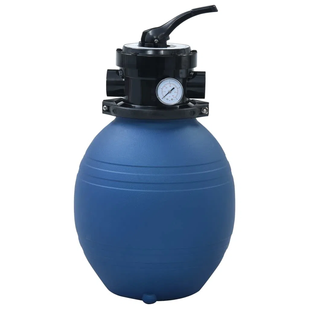 Générique Filtre à Sable pour Piscine avec vanne 4 Positions Bleu 300 mm,Maison & Jardin, Piscine & Spa, Accessoires pour piscines & spas, Filtres pour piscines & spas, (Poids 5.03KG)